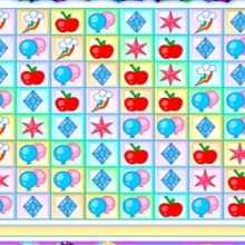 Три в ряд для девочек