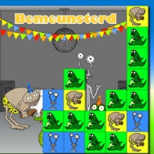 Динозавры три в ряд