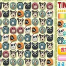 Зверята три в ряд